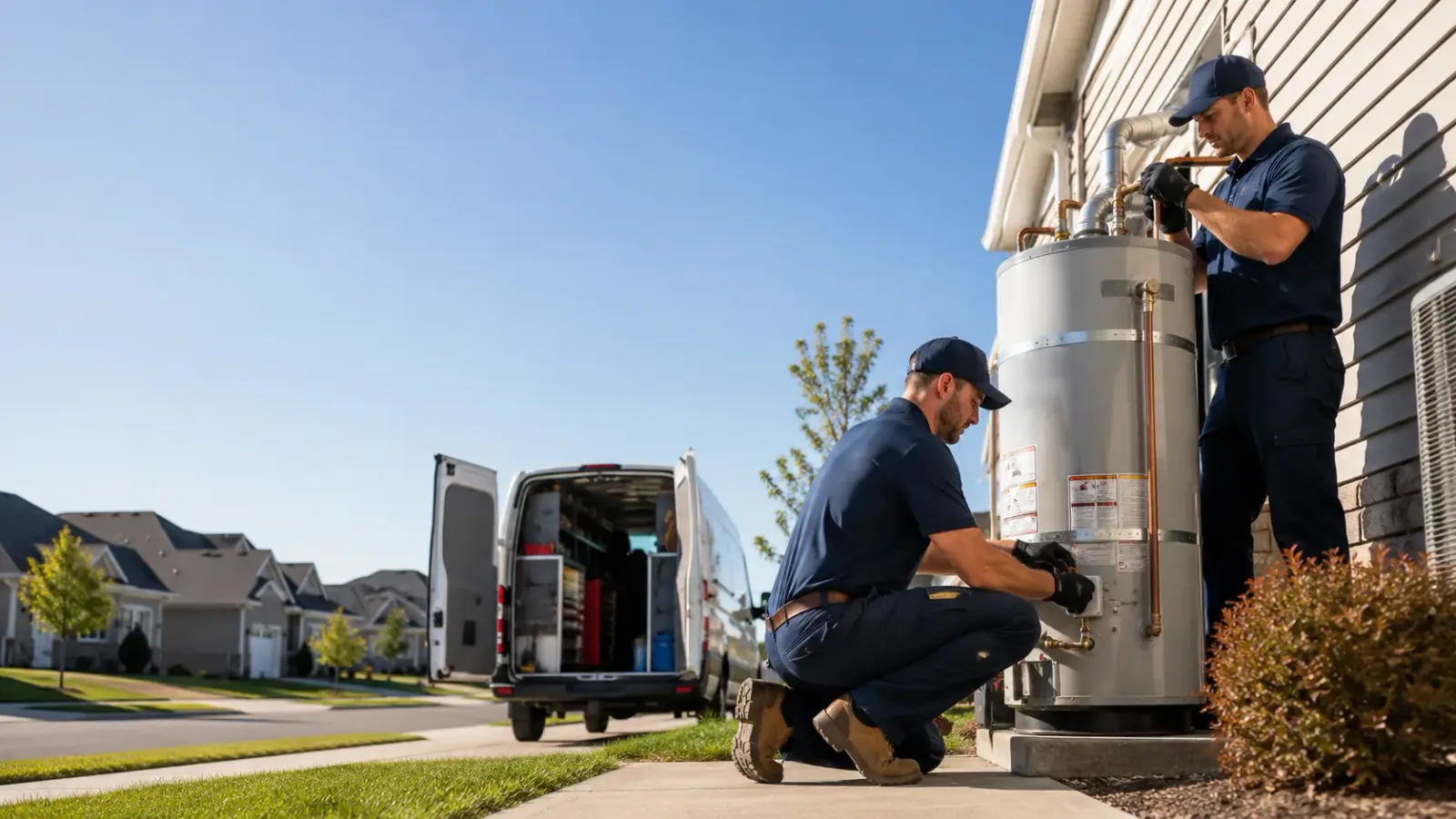 Water Heater Installation in Vinson, OK